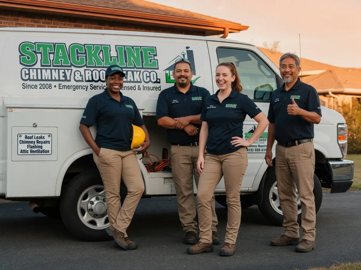 Chimney flashing repair company in Hooker, OK